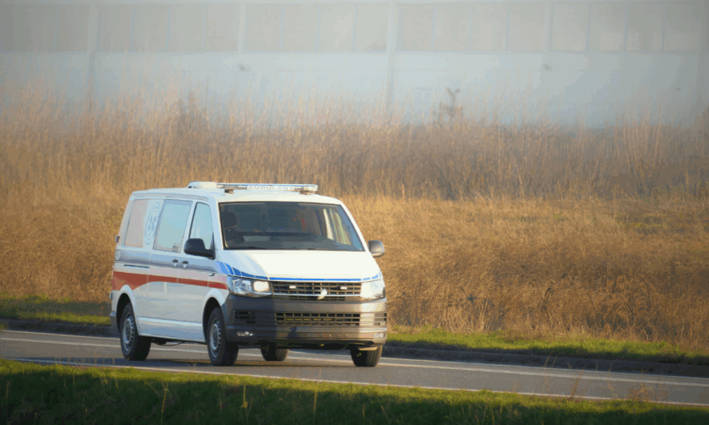 dead body ambulance