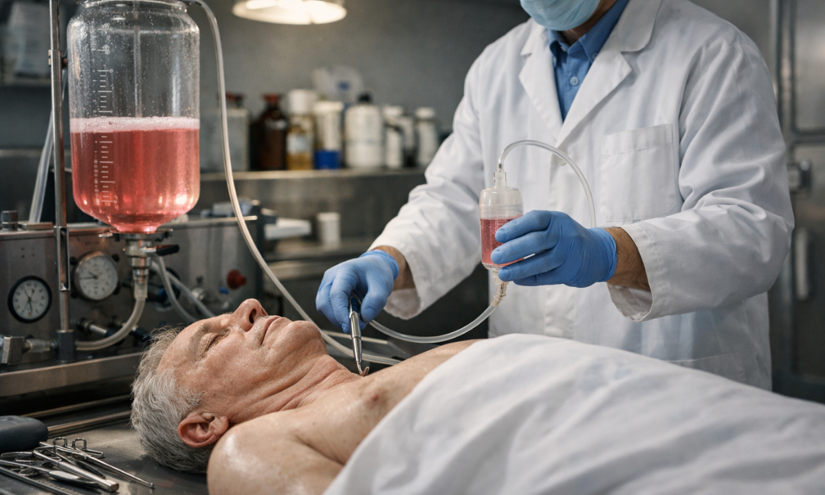 Definition of Embalming