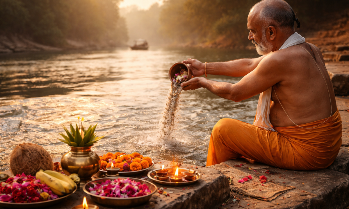 The Hindu Ritual of Asthi Visarjan
