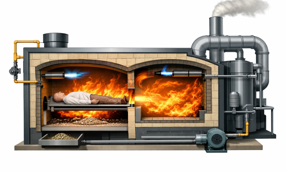Gas Cremation Furnace: How It Works