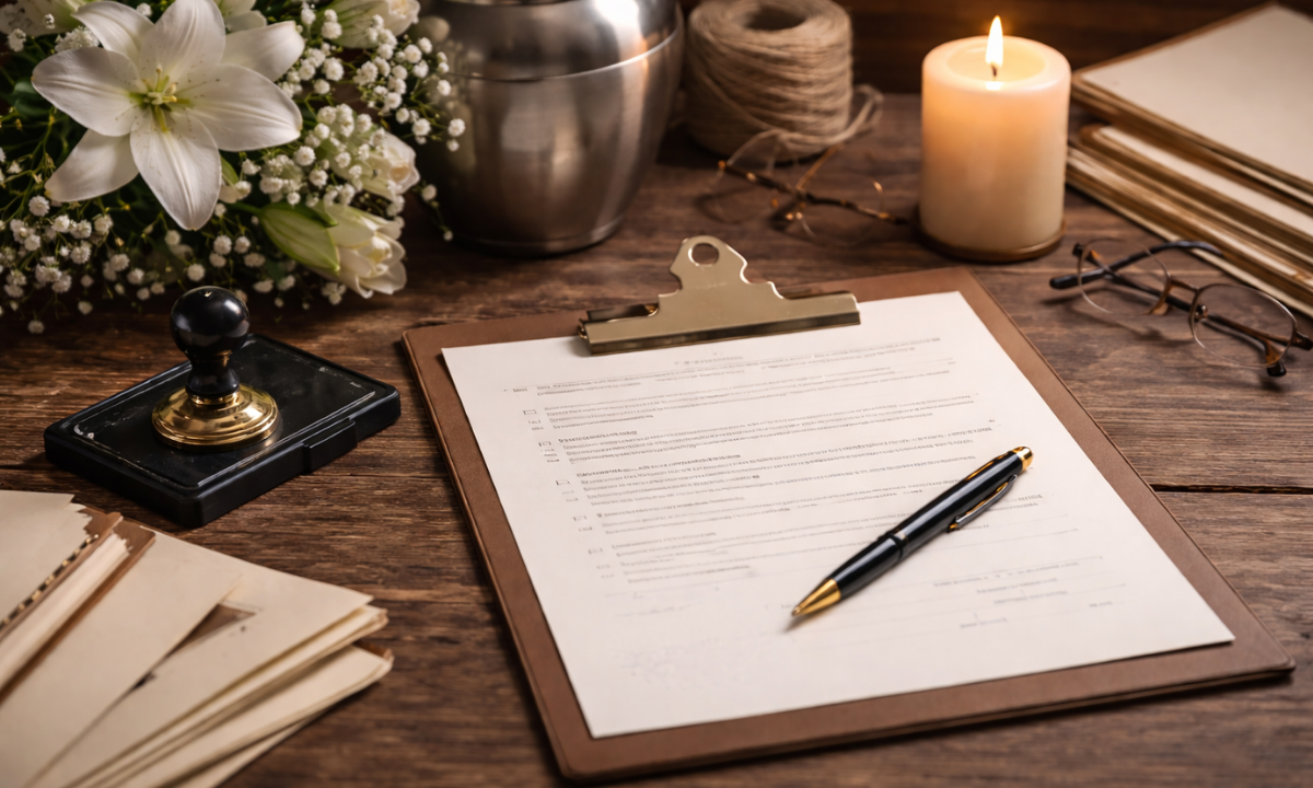 Burial Authorization Letter