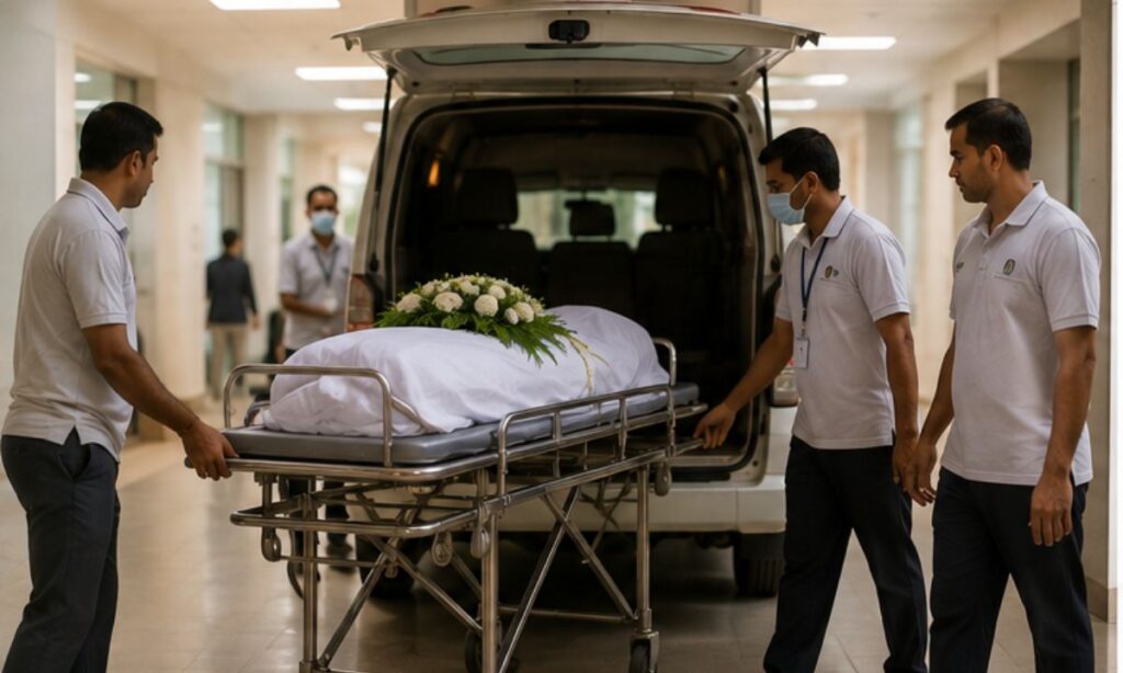 Anthima Yathra Services for Hospital Deaths