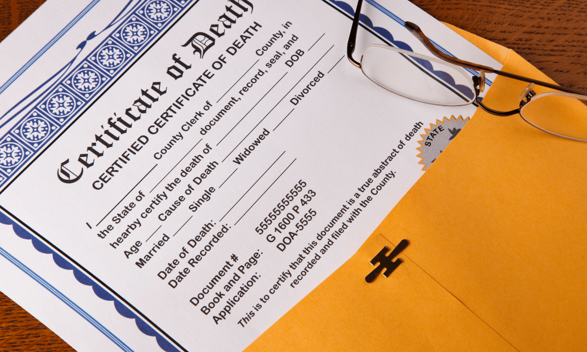Documentation and Death Certificate Assistance