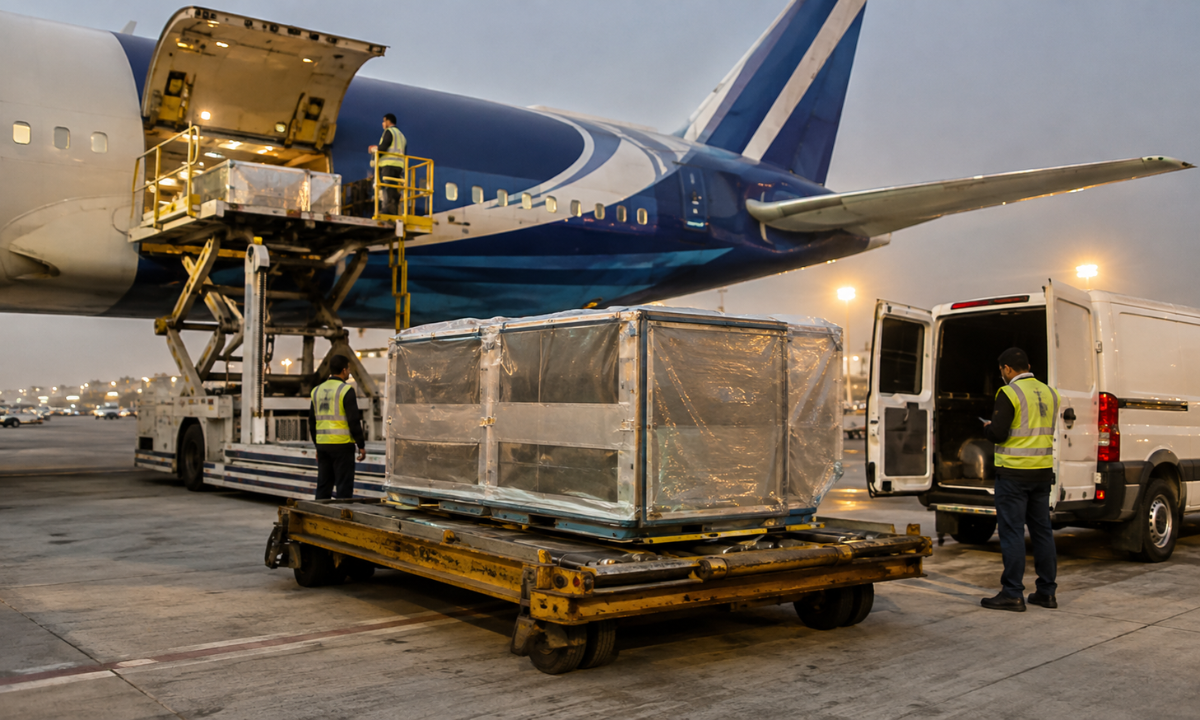 Emergency Air Cargo via Mumbai Airport
