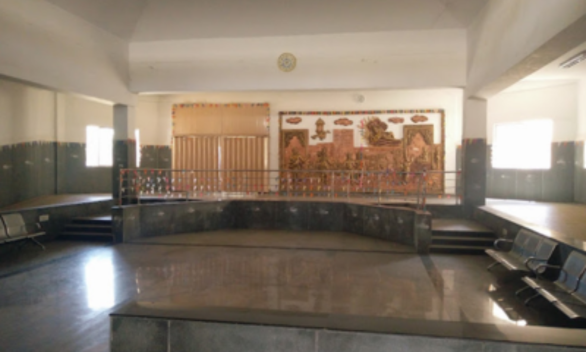 Inside of panathur Crematorium