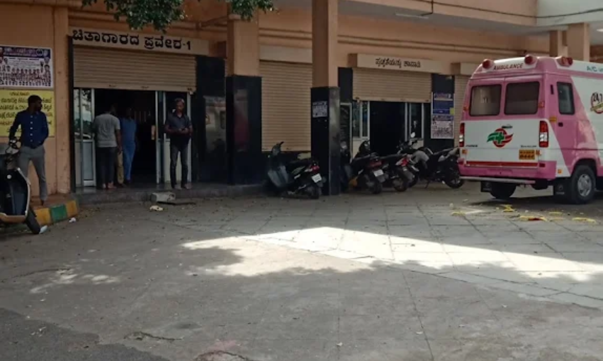 Walkaway of Banashankari Elelctric Crematorium