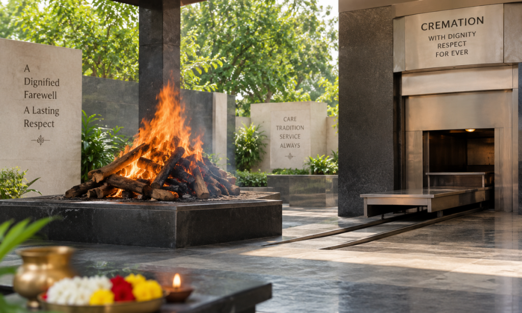 Cremation charges and funeral arrangements in Hyderabad