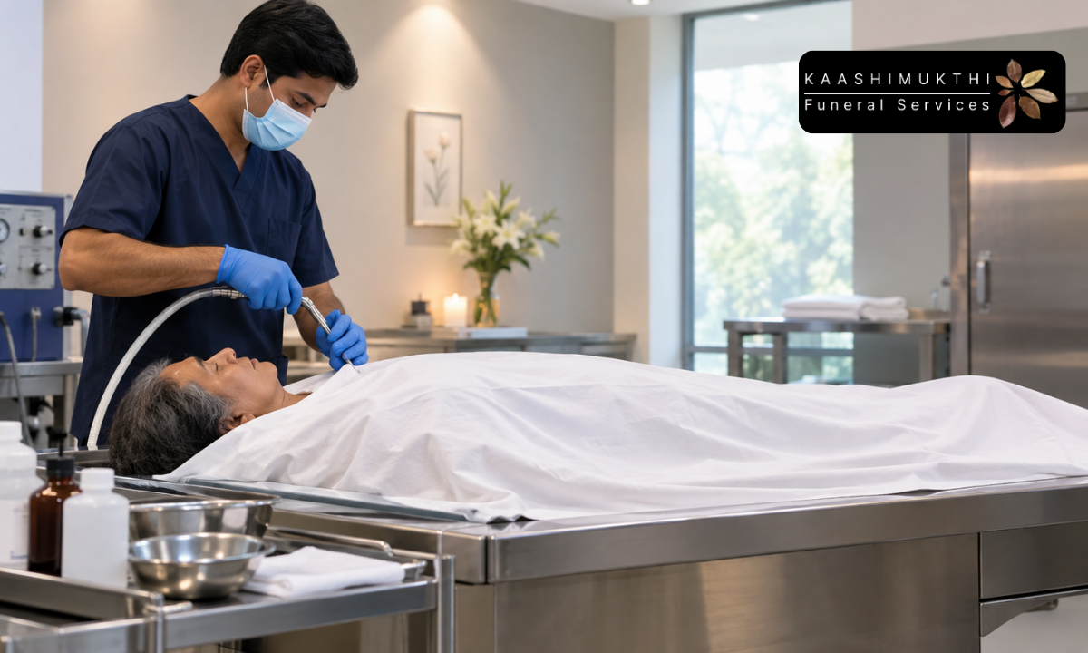 Professional embalming services in Hyderabad for safe transportation