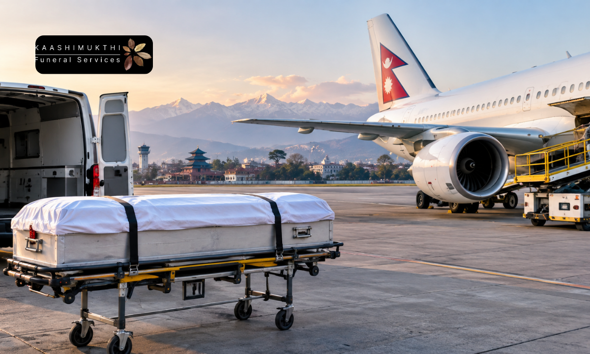 Transporting a dead body from Delhi to Nepal by air