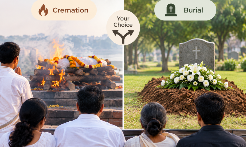 Decide on Cremation or Burial