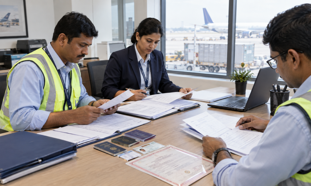 Documents required to transport a dead body by air in India