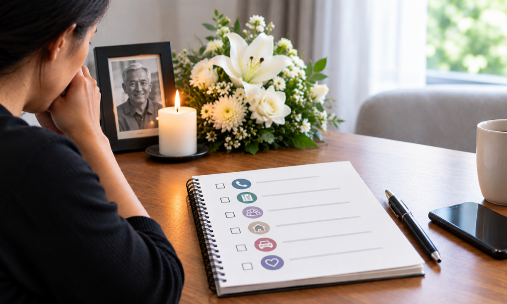 What to Do First After a Death