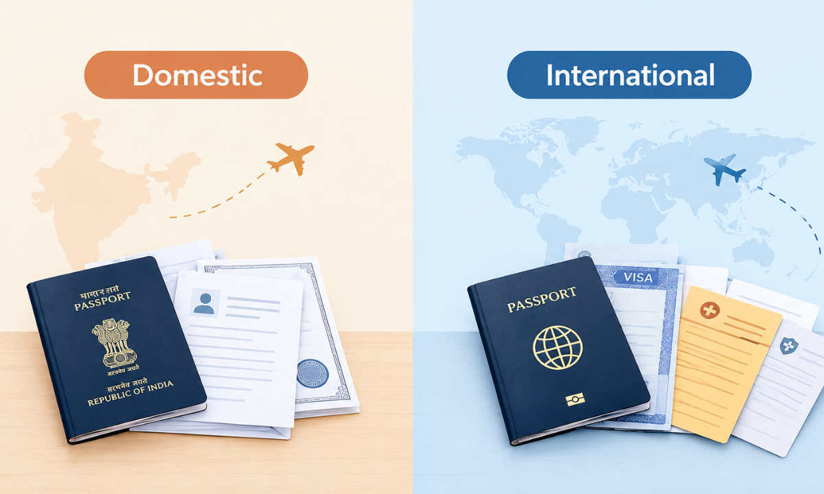 Domestic and international documents required for dead body transportation.